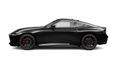 Nissan Z Coupe Black side profile